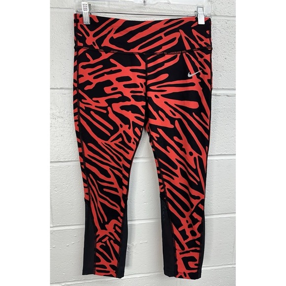 Nike Pants - Nike Legging Epic Lux DriFit Running Crop Printed Tight / Women's Medium